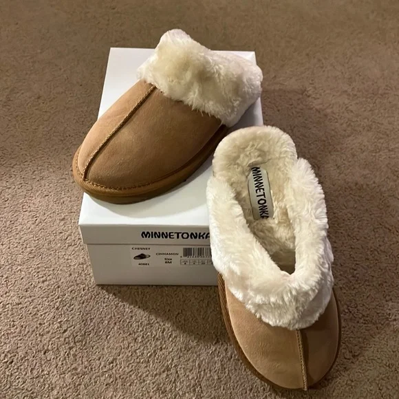 Minnetonka Shoes Chesney Slide Slipper Minnetonka Shoes New Wbox